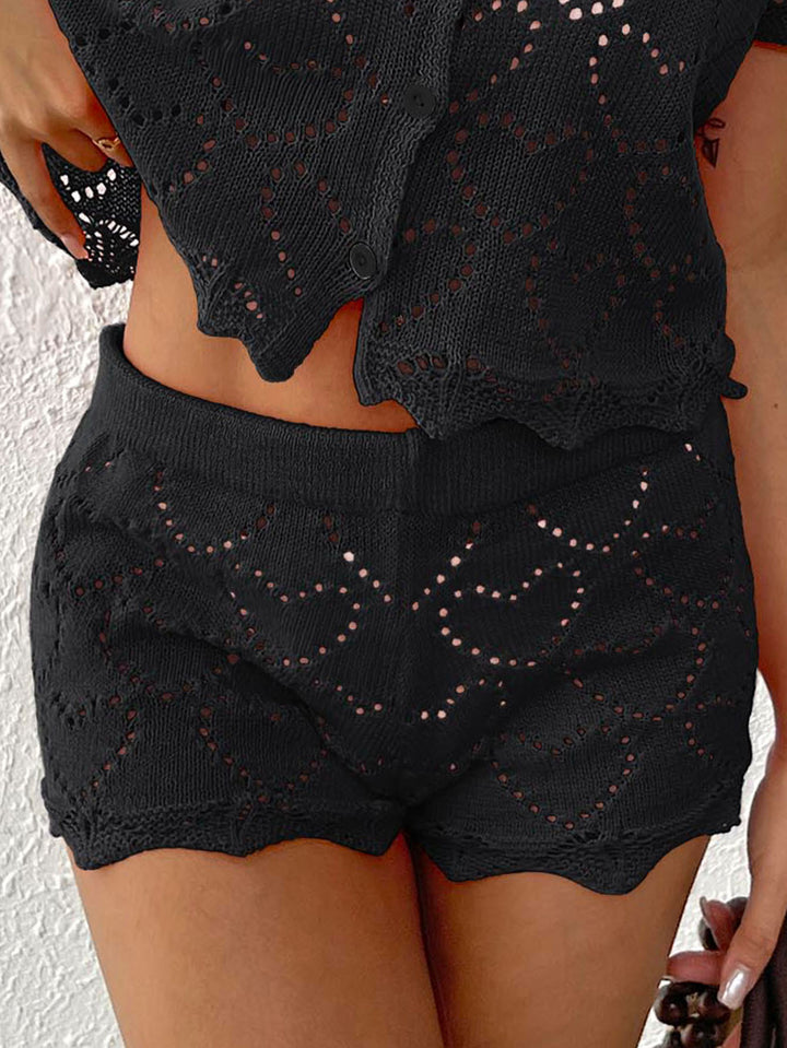 Damen Häkelstrandshorts Echo Archiv