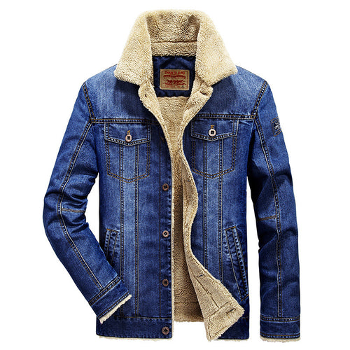 Herren Jeansjacke im Truckerstil mit leichtem Netzfutter und strukturierter Nahtführung Echoarchiv