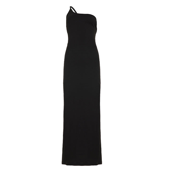 Damen elegantes Maxikleid mit schmalem Schnitt und lässigem trägerlosem Design Echo Archiv
