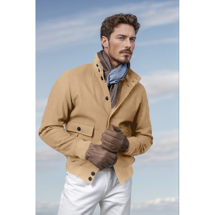 Herren modische Casual-Jacke mit praktischen Taschen Echoarchiv