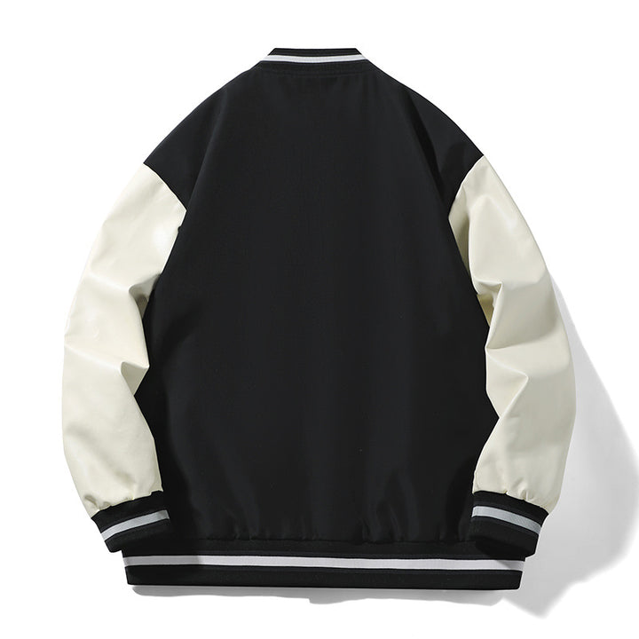 Herren sportliche Bomberjacke mit stylischem Schriftzug Echoarchiv