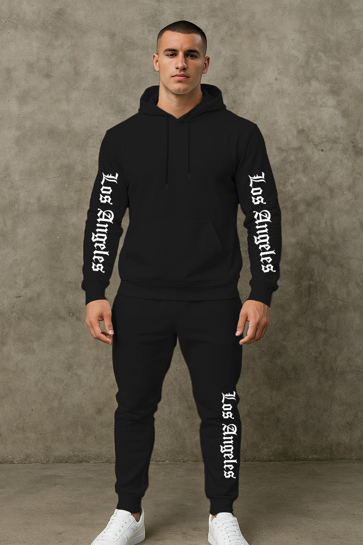 Herren Sportlicher Hoodie- und Jogginghosensatz Echoarchiv