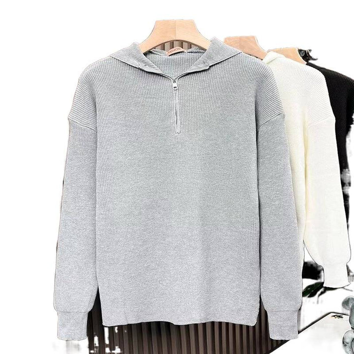 Damen Bequemer Hoodie mit Reißverschluss – Auréline