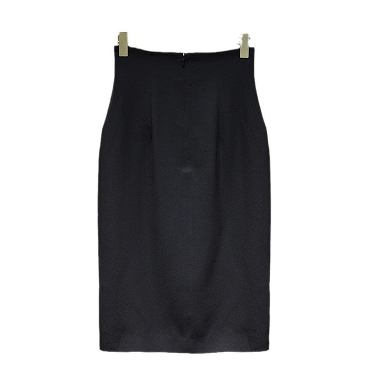 Damen Eleganter Bleistiftrock mit Knopfdetails Echoarchiv