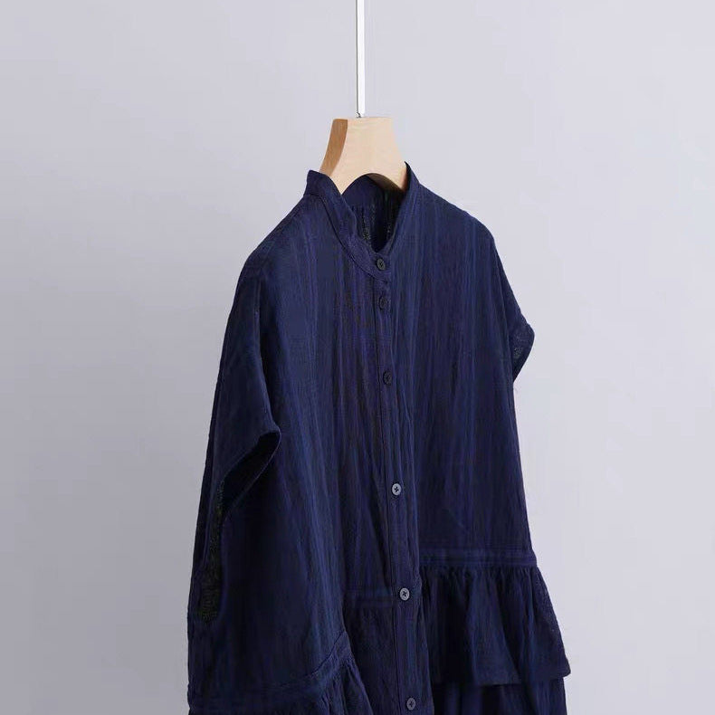 Damen Modische Bluse mit Rüschendetails Echoarchiv