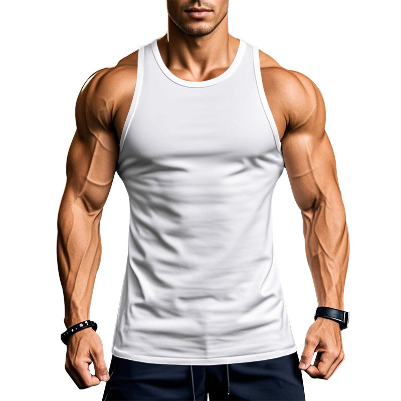 Herren atmungsaktives Fitness Tanktop mit Racerback-Schnitt Echoarchiv