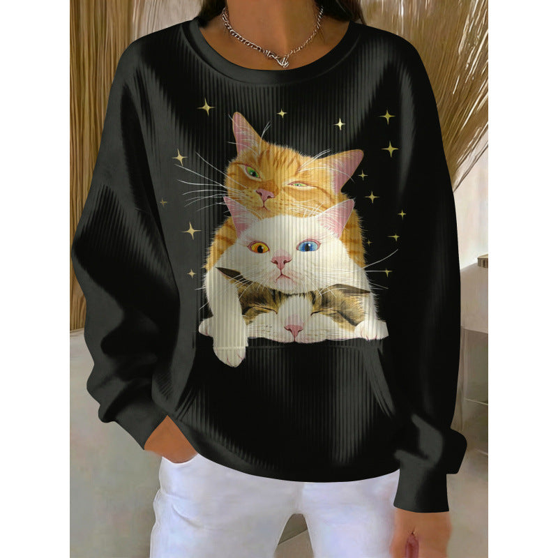 Damen Gemütlicher Pullover Echoarchiv