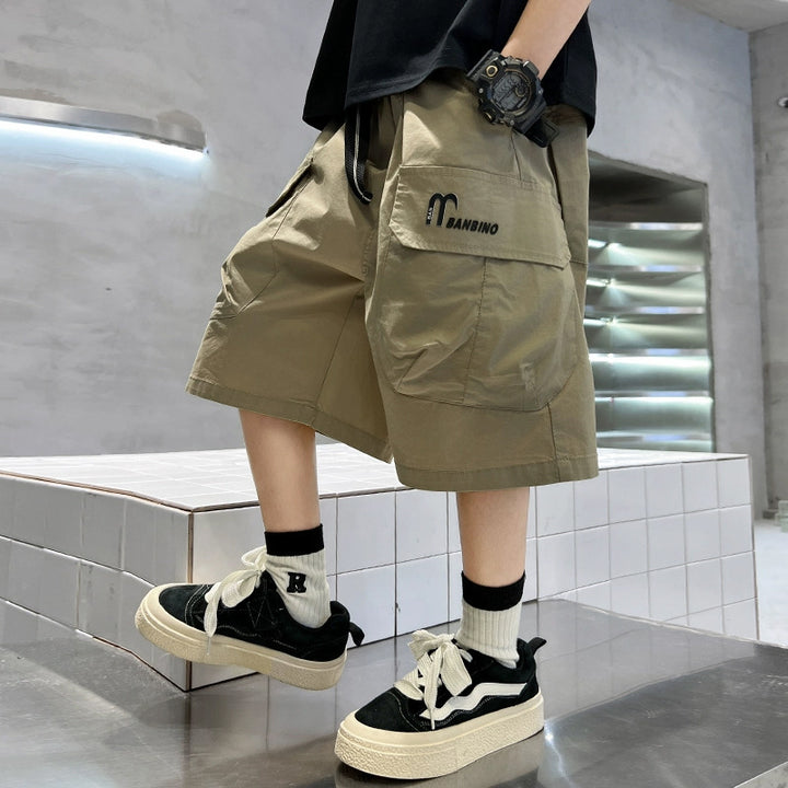 Unisex lässige Cargo-Shorts mit großen Taschen Echo Archiv