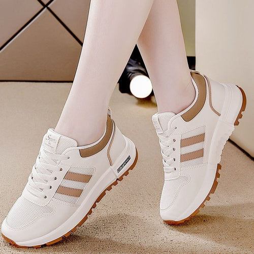 Damen Sportliche Sneaker mit atmungsaktivem Obermaterial Echoarchiv
