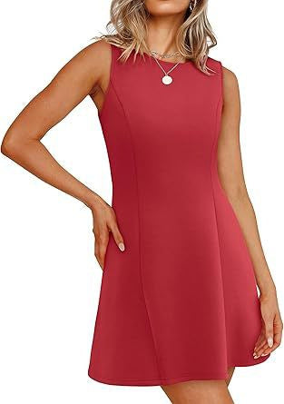 Damen ärmelloses A-Linien Kleid mit zeitlosem Schnitt Echoarchiv