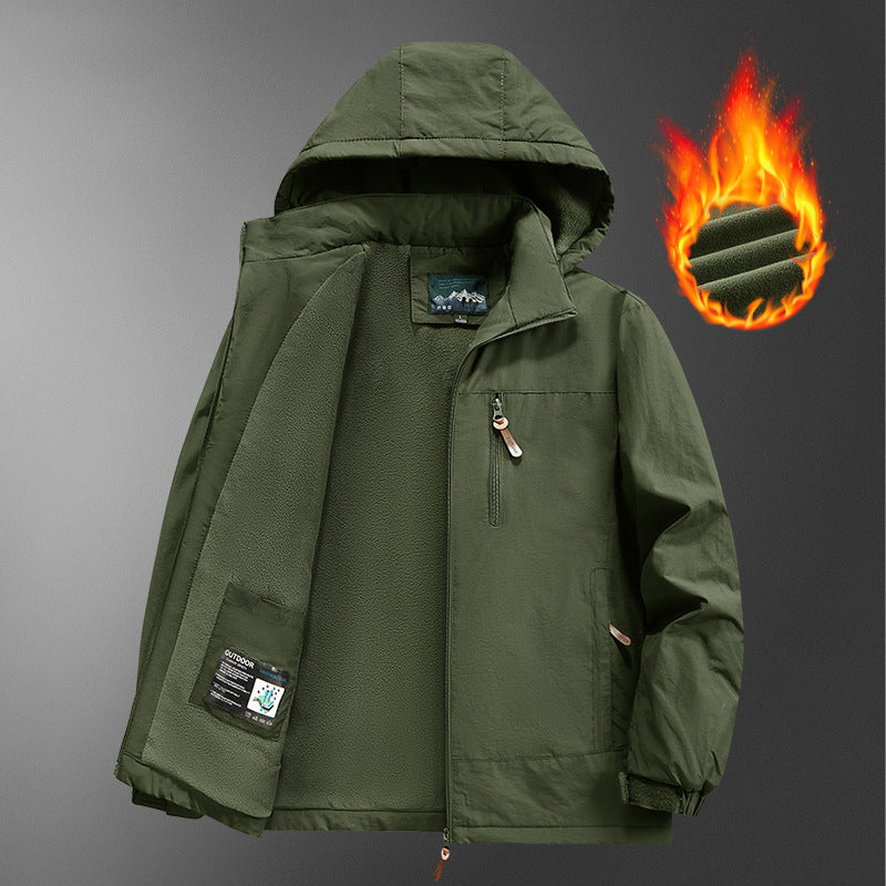 Herren Technische wasserabweisende Outdoor-Jacke Echo Archiv