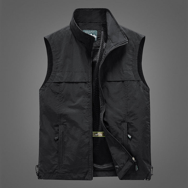 Herren Leichte Multifunktionale Outdoor-Weste Echo Archiv