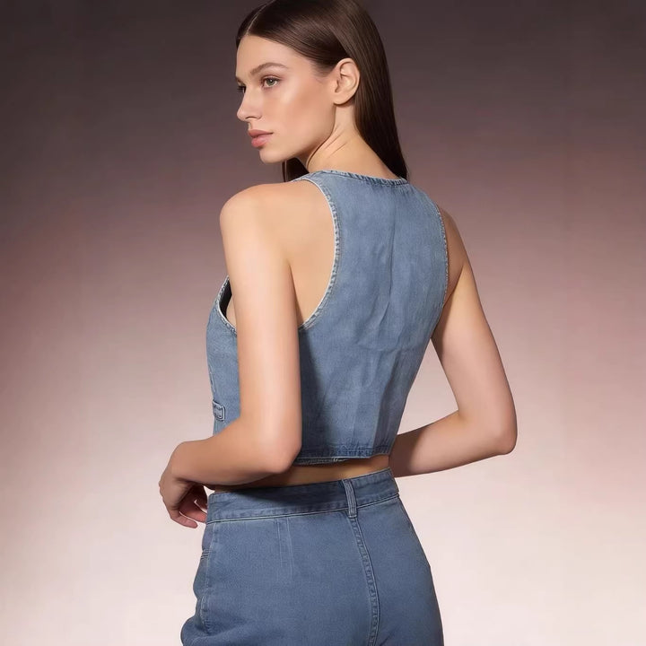 Damen Jeansweste Echo Archiv