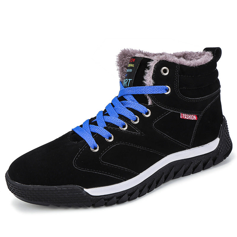 Damen Gefütterte High-Top Winter-Sneaker mit Teddyfutter, gepolstertem Schaft und griffiger Profilsohle Echo Archiv