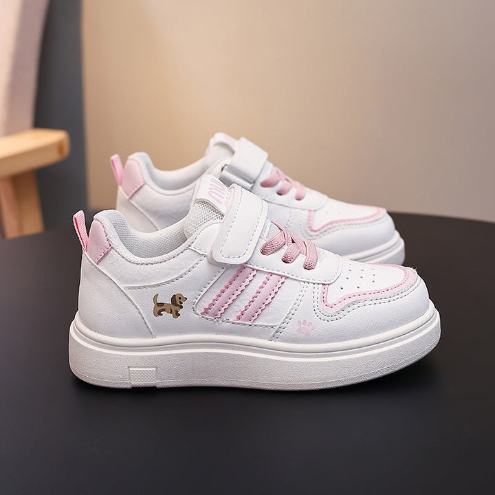 Damen Sneaker mit praktischem Klettverschluss und niedlichem Tiermotiv Echo Archiv