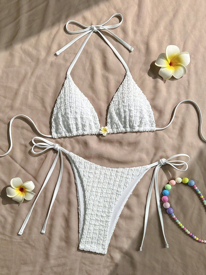 Damen raffinierter Triangel-Bikini Echo Archiv