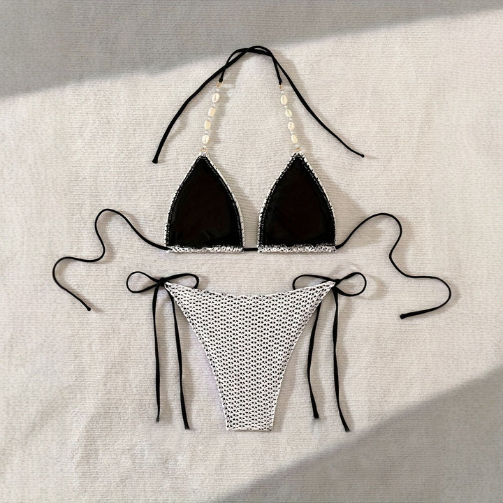 Damen Triangel-Bikini mit Muscheldetails Echo Archiv