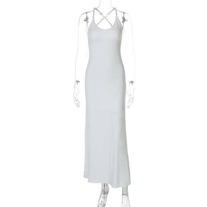 Damen Elegantes Maxikleid mit raffiniertem Schnitt Echo Archiv