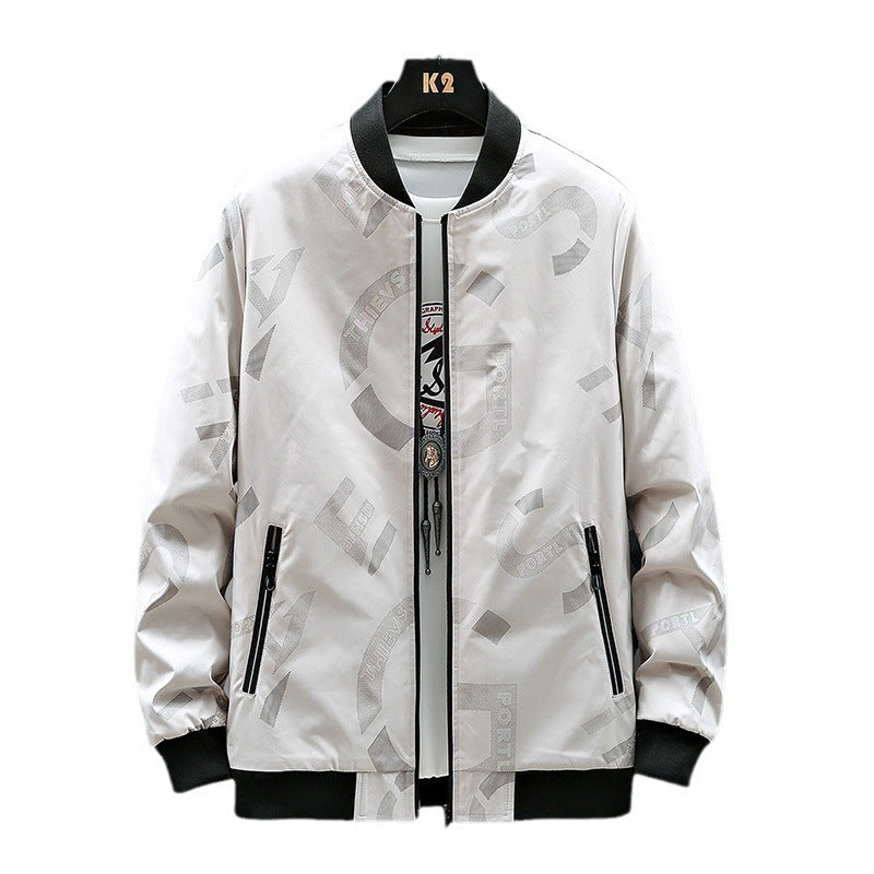 Herren Street-Style Bomberjacke Echo Archiv