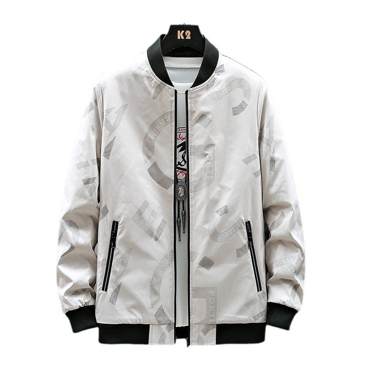 Herren Street-Style Bomberjacke Echo Archiv
