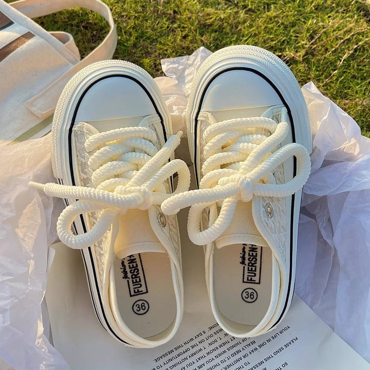 Damen Bequeme Sneakers mit trendy Plateau von Echo Archiv