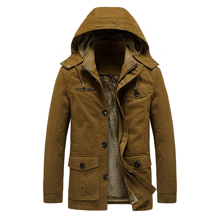 Herren Robuste und Warmgefütterte Outdoor-Jacke Echo Archiv