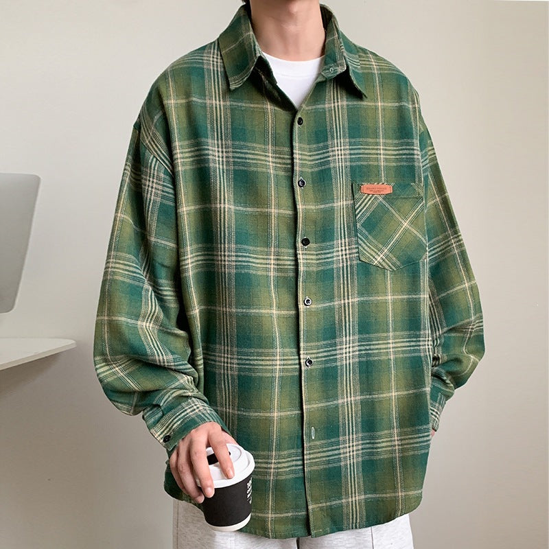 Herren Karierter Flanellhemd – Arvello