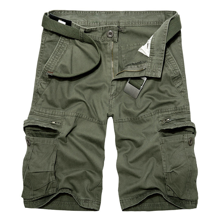 Herren Cargo-Shorts mit multifunktionalen Taschen und verstellbarem Gürtel Echoarchiv