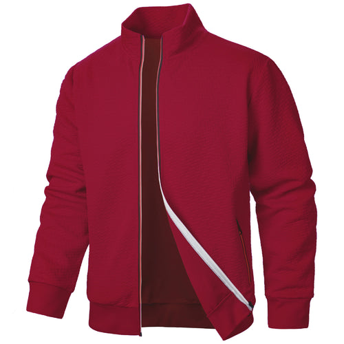 Herren Sportliche Steppjacke mit hohem Kragen und funktionalen Taschen Echoarchiv