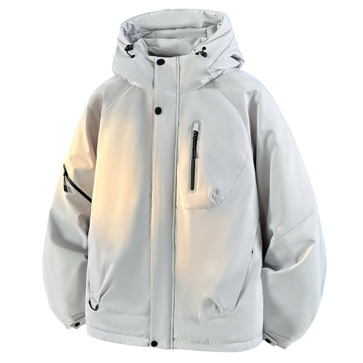 Herren Fleecegefütterte Outdoorjacke Echoarchiv