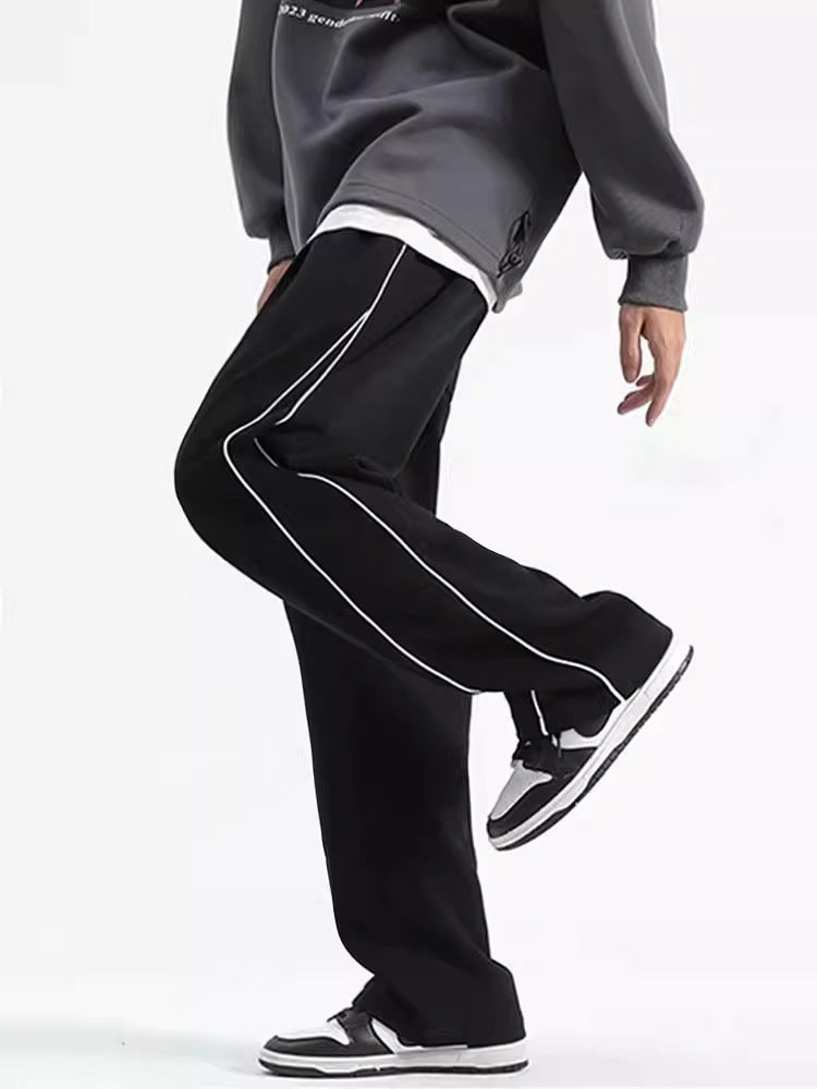 Herren Lässige und elegante Sporthose mit seitlichen Akzenten Echoarchiv