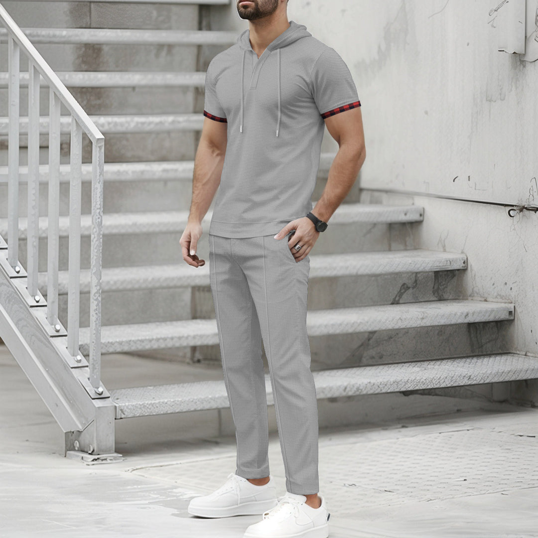 Herren Sportliches Kapuzenset mit funktionalen Taschen und ergonomischem Schnitt Echoarchiv