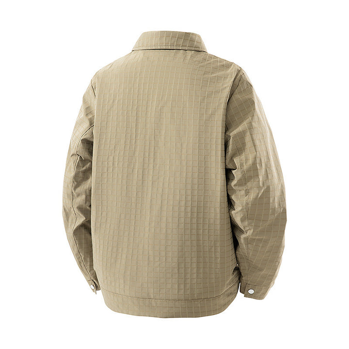 Herren Modische Fleecejacke mit gesteppter Außenstruktur Echo Archiv