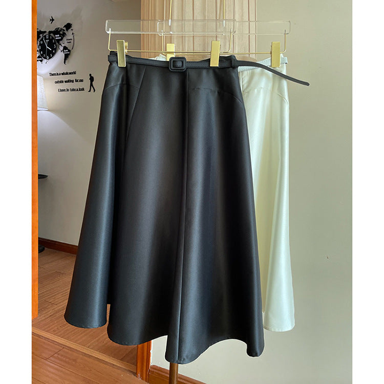 Damen Midirock mit elegantem Bund Echoarchiv