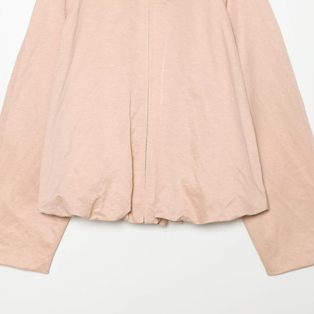 Damen Cropped Übergangsjacke mit hohem Stehkragen und Raglanärmeln Echoarchiv