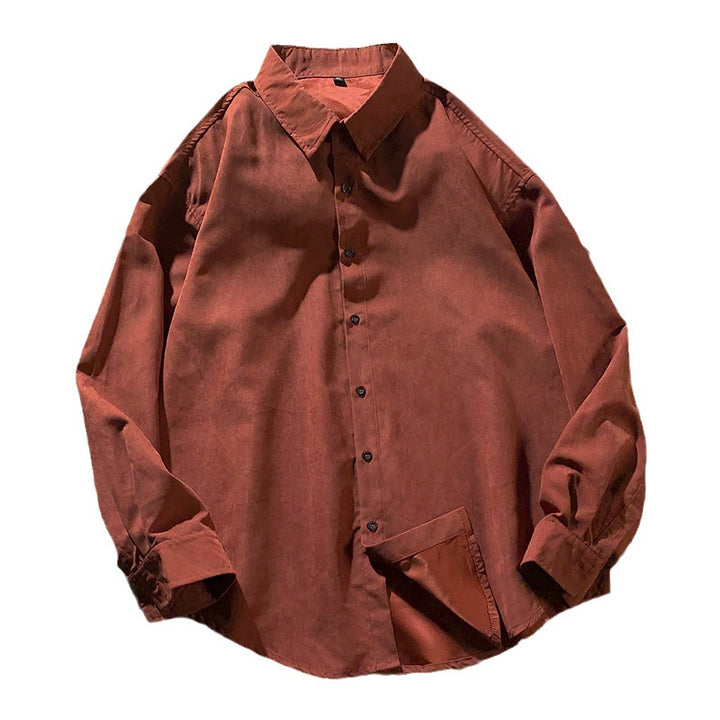 Herren lässige Hemdbluse aus atmungsaktivem Baumwollstoff mit praktischen Taschen Echoarchiv