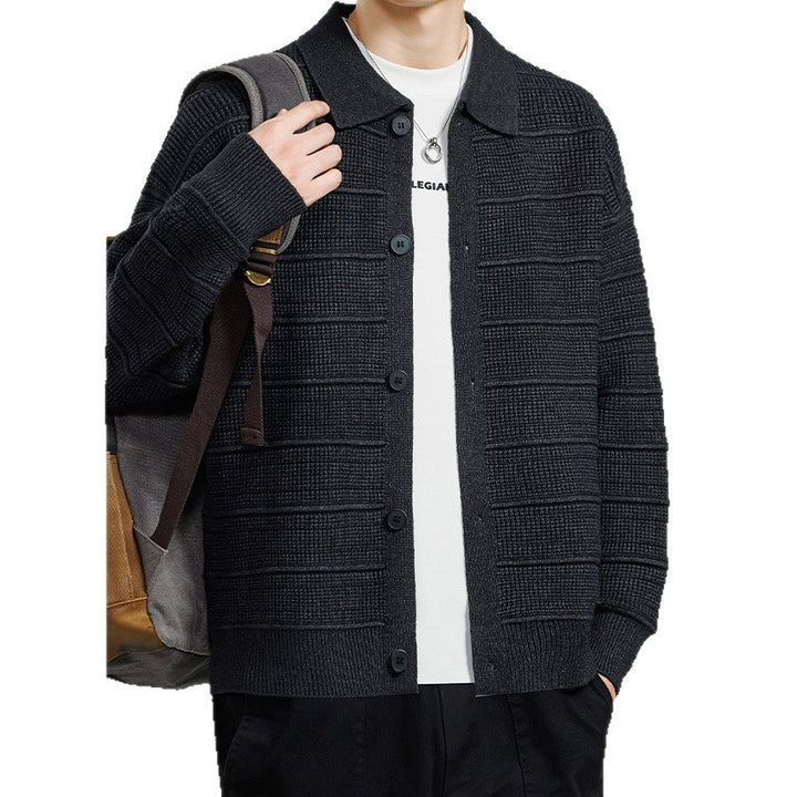 Herren Modische Strickjacke Echo Archiv