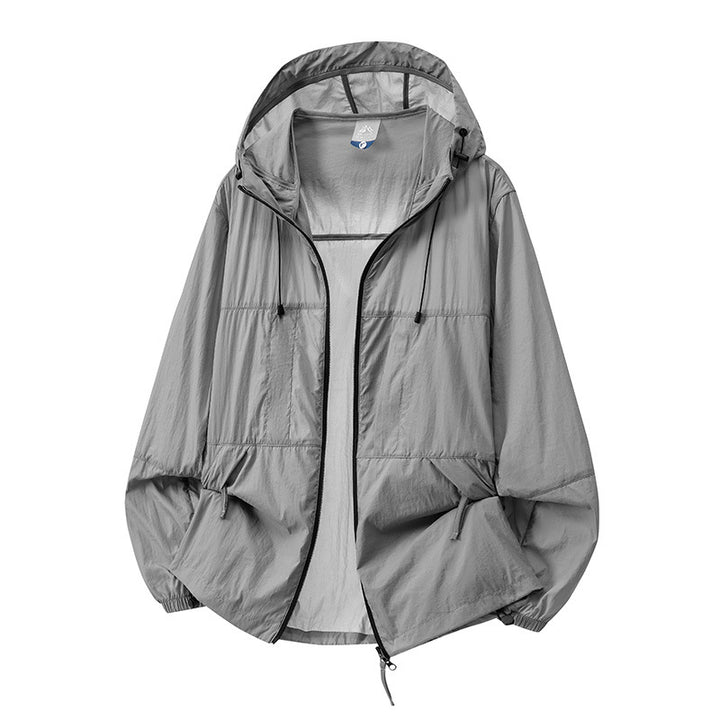 Herren Leichte Outdoor-Windjacke mit Kapuze Echo Archiv