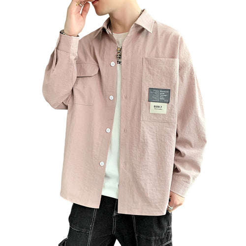 Herren Lässige Utility-Hemdjacke mit praktischen Taschen und modernem Design Echoarchiv