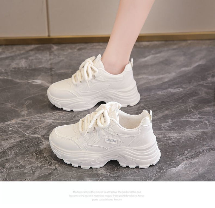 Damen modische Plattform Sneakers mit atmungsaktiver Sohle und rutschfester Laufsohle Echo Archiv