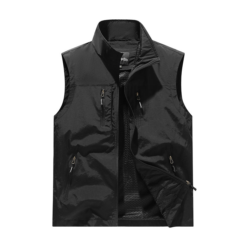 Herren Funktionale Outdoor-Weste Echo Archiv
