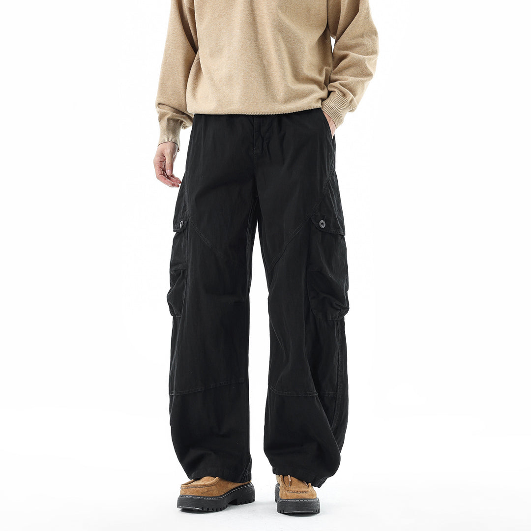 Herren weite technische Cargohose mit Mehrfachtaschen Echo Archiv