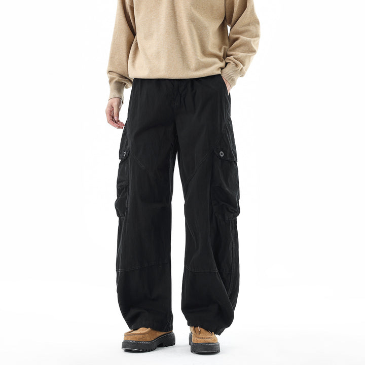Herren weite technische Cargohose mit Mehrfachtaschen Echo Archiv