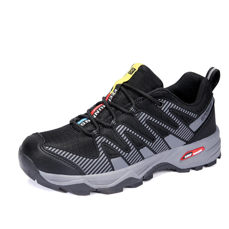 Herren robuste Trail‑Hybrid‑Sneaker mit verstärkter Zehenkappe und griffiger Offroad‑Profilsohle – Tavélo