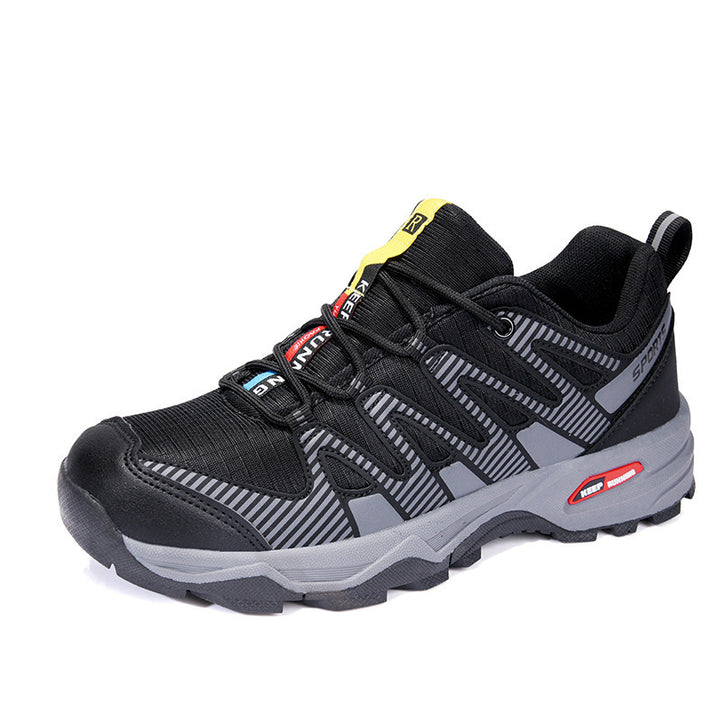 Herren robuste Trail‑Hybrid‑Sneaker mit verstärkter Zehenkappe und griffiger Offroad‑Profilsohle – Tavélo