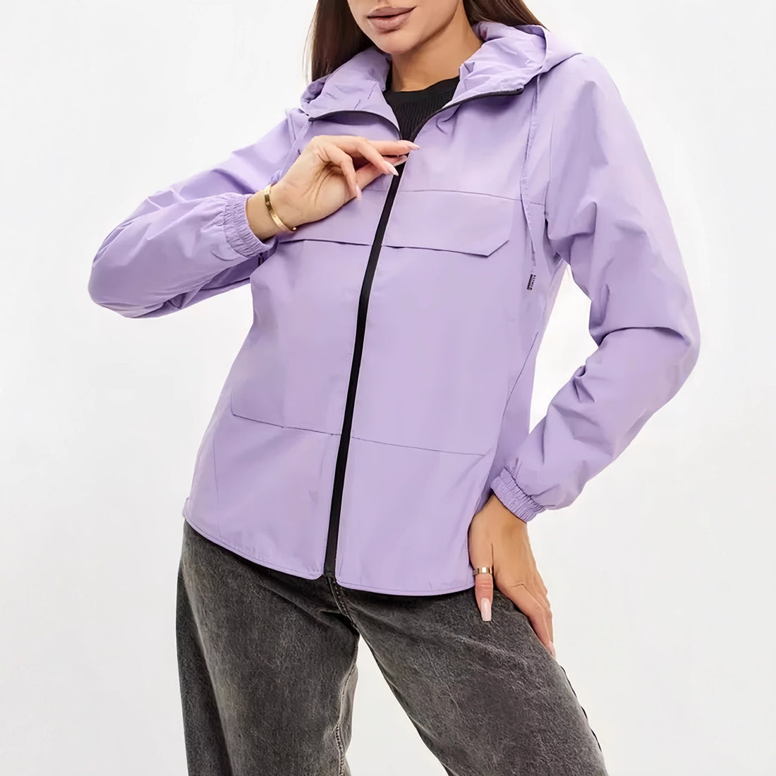 Damen Leichte und Atmungsaktive Übergangsjacke – Célinea
