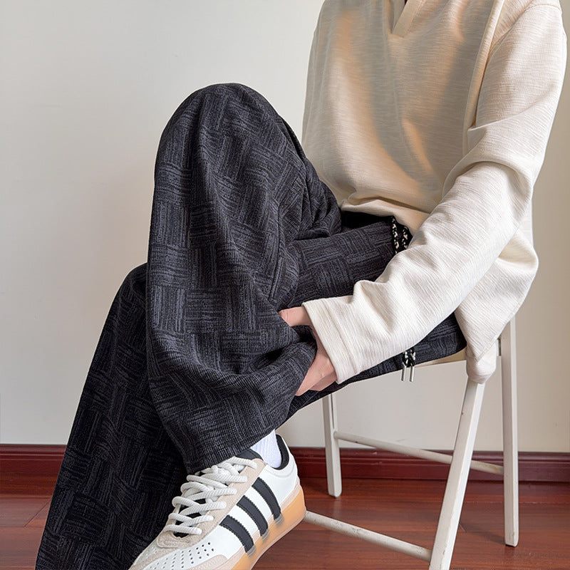 Herren moderne Freizeit-Hosen mit grafischem Muster Echo Archive