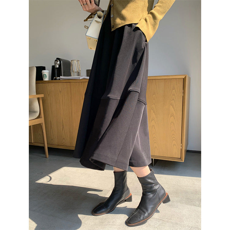 Damen Eleganter Midirock aus luftiger Baumwolle Echoarchiv