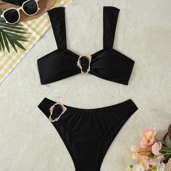 Damen Bikini-Set mit eleganten Gold-Details Echo Archiv