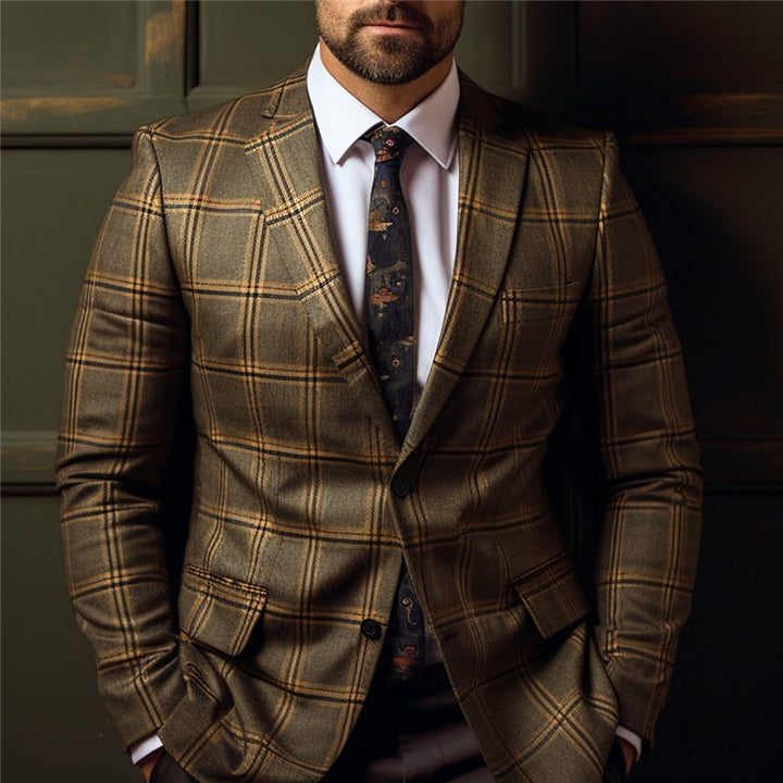 Stilvoller Herrenblazer mit eleganten Details von Echoarchiv